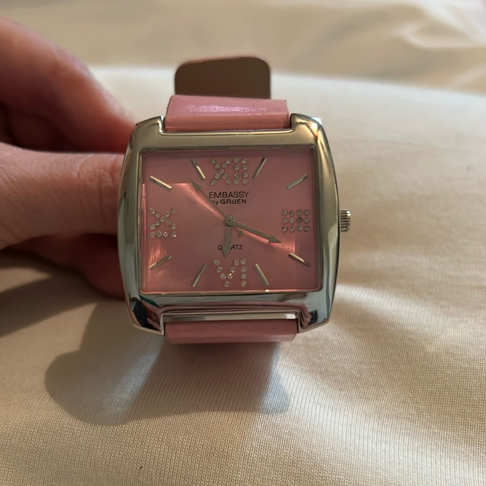 Square face watch!